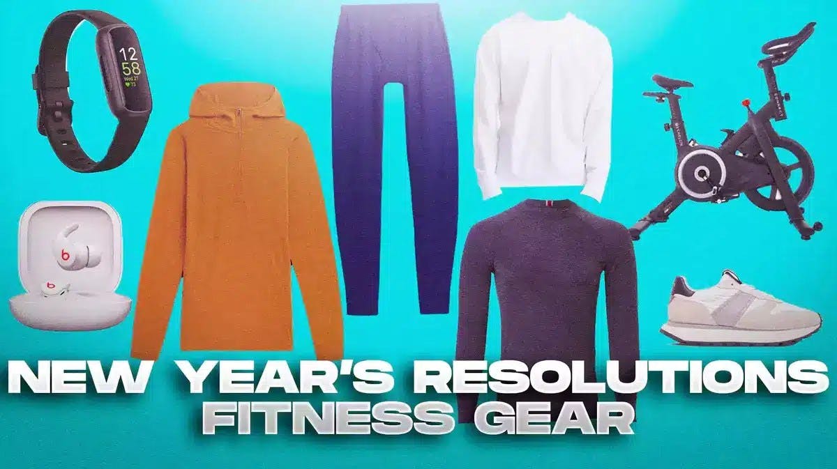 New Year's Resolutions fitness gear to crush your goals in 2024